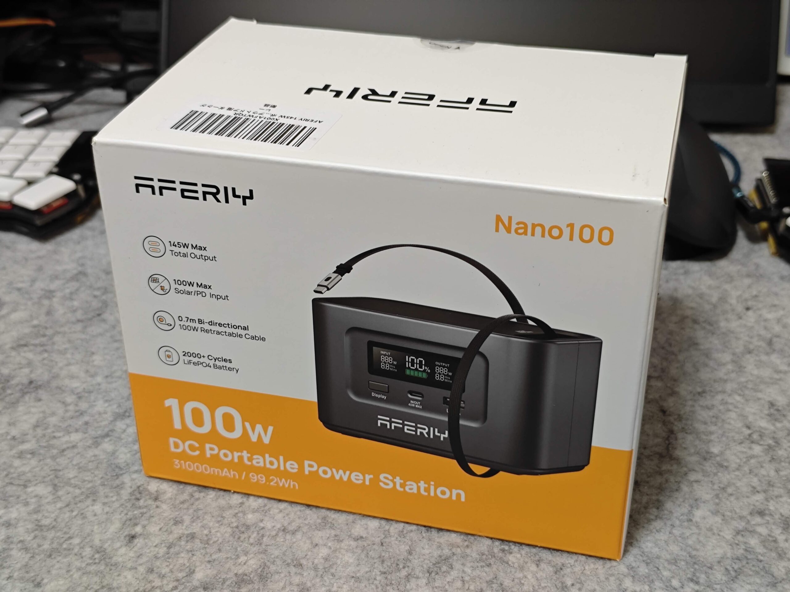 超小型ポータブル電源AFERIY Nano100レビュー | ガジェットのある暮らし